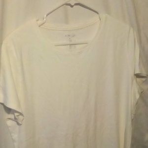 Large white t-shirt